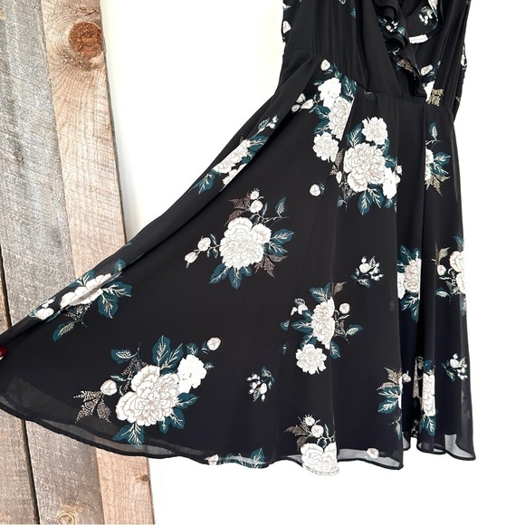 Torrid empire waisted dress,  sleeveless with ruffles and lace back, midi - Picture 3 of 14